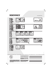 Manuale Soehnle Calando Bilancia