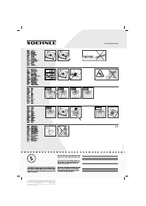 Manual de uso Soehnle Nando Báscula