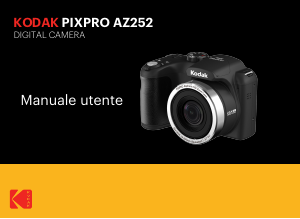 Manuale Kodak PixPro AZ252 Fotocamera digitale