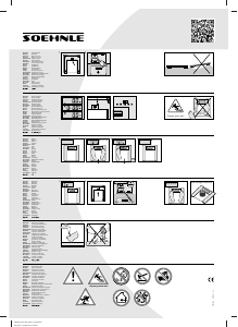 Manual de uso Soehnle Pharo 200 Báscula