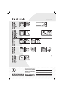 Manual de uso Soehnle Pino Báscula