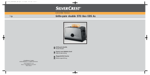 Bedienungsanleitung SilverCrest STO 800 EDS A1 Toaster