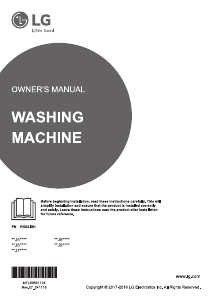 Manual LG F2J6NN0W Washing Machine