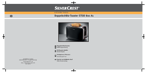 Handleiding SilverCrest STOD 800 A1 Broodrooster