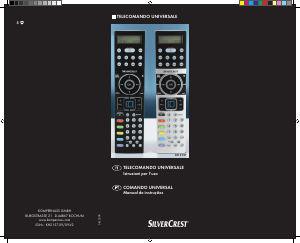 Manuale SilverCrest KH 2157 Telecomando