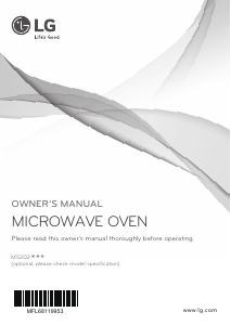 Manual LG MS2024D Microwave