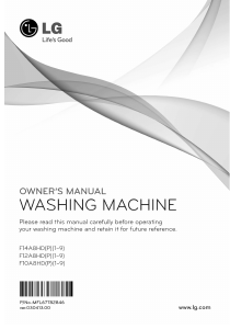 Handleiding LG F12A8HD Wasmachine