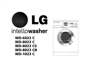 Руководство LG WD-8023C Intellowasher Стиральная машина