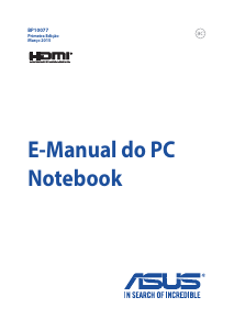 Manual Asus P452LJ Computador portátil