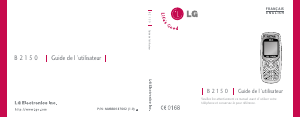 Handleiding LG B2150 Mobiele telefoon