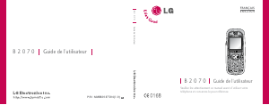 Handleiding LG B2070 Mobiele telefoon