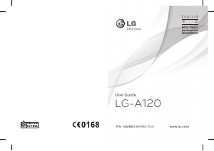 Handleiding LG A120 Mobiele telefoon