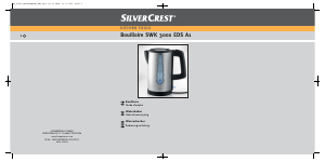 Handleiding SilverCrest SWK 3000 EDS A1 Waterkoker