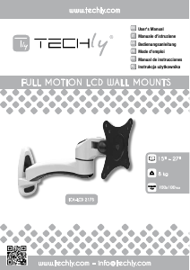 Manuale Techly ICA-LCD 217S Supporto da parete