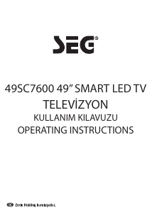 Kullanım kılavuzu SEG 49SC7600 LED televizyon