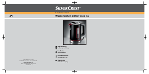 Bedienungsanleitung SilverCrest SWKD 3000 A1 Wasserkocher