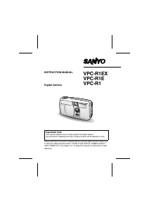 Manual Sanyo VPC-R1E Digital Camera