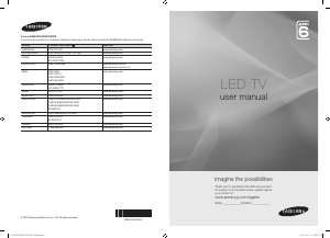 Handleiding Samsung UA40C6900VR LED televisie