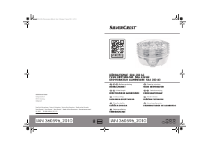 Instrukcja SilverCrest IAN 360596 Suszarka do warzyw