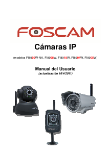 Manual de uso Foscam FI8909W-NA Cámara IP