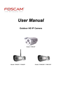 Handleiding Foscam FI9900EP IP camera