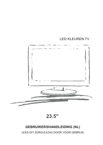 Mode d’emploi Salora 24LED5215CDW Téléviseur LED