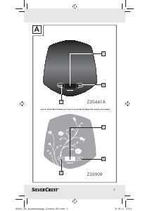 Manuale SilverCrest Z30441A Bilancia da cucina