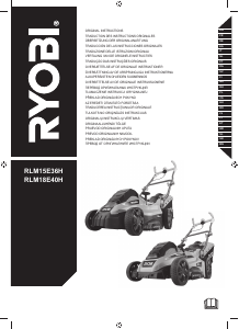 Manuale Ryobi RLM15E36H Rasaerba