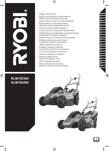 Manuale Ryobi RLM18E40H Rasaerba