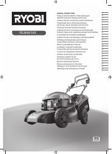 Mode d’emploi Ryobi RLM46140 Tondeuse à gazon