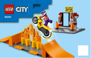 Bruksanvisning Lego set 60293 City Stuntpark