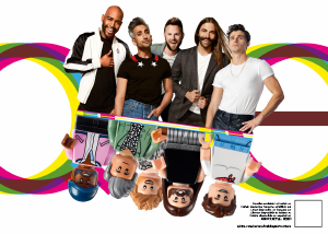 Kullanım kılavuzu Lego set 10291 Creator Queer Eye – Fab 5 Çatı Katı