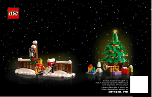 Manual de uso Lego set 10293 Creator Visita de Papá Noel