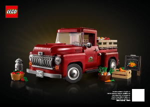 Mode d’emploi Lego set 10290 Creator Le pick-up