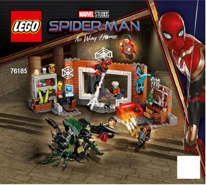 Bedienungsanleitung Lego set 76185 Super Heroes Spider-Man in der Sanctum Werkstatt