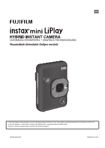 Használati útmutató Fujifilm Instax Mini LiPlay Fényképezőgép