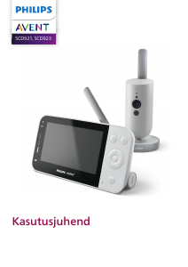 Kasutusjuhend Philips SCD923 Avent Beebimonitor