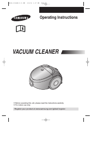 Manual Samsung SC5151 Vacuum Cleaner