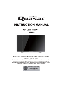 Handleiding Quasar SQ4800 LED televisie