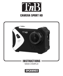 Manual de uso T'nB SPCAMHD3 Action cam