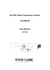 Manual Vivolink VLCAM100 Webcam