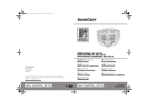 Instrukcja SilverCrest SDA 350 A2 Suszarka do warzyw