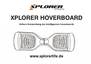 Manual Xplorer City V2 Hoverboard