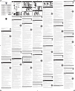 Manuale Philips BHD512 Asciugacapelli