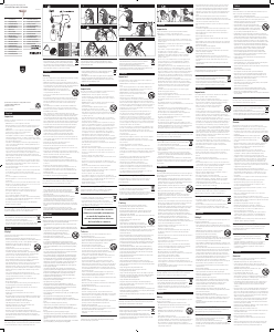 Manuale Philips BHD530 Asciugacapelli