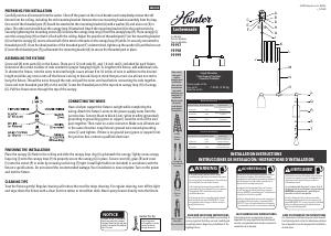 Manual Hunter 19197 Lochemeade Lamp