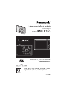 Manual de uso Panasonic DMC-FX55 Lumix Cámara digital