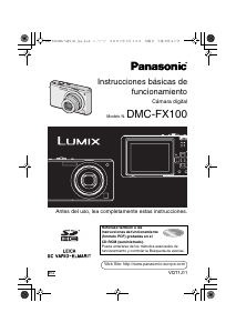 Manual de uso Panasonic DMC-FZ100 Lumix Cámara digital