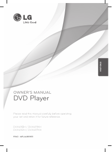 Manual LG DVX697KH DVD Player