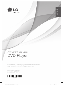 Manual LG DP827H DVD Player